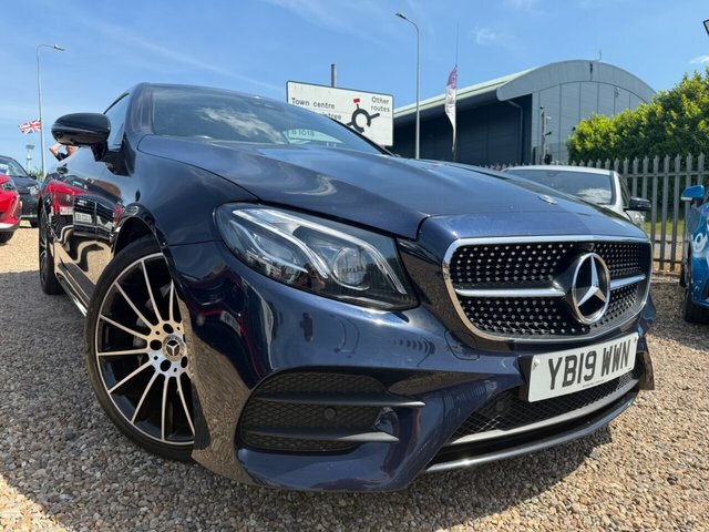 Mercedes-Benz E Class E220d Amg Line Coupe Blue