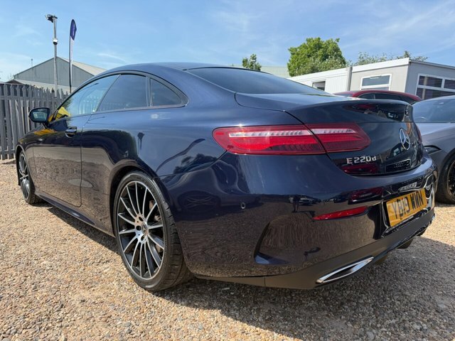 Mercedes-Benz E Class E220d Amg Line Coupe YB19WWN Blue #6