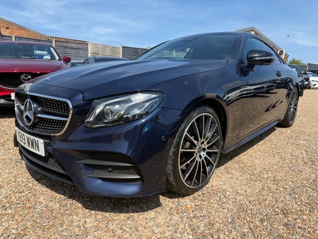 Mercedes-Benz E Class E220d Amg Line Coupe YB19WWN Blue #3