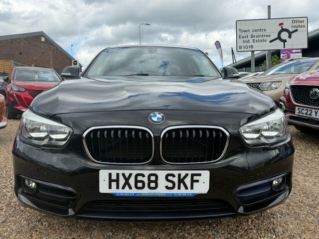 BMW 1 Series 116D Sport Hatchback HX68SKF Black #4