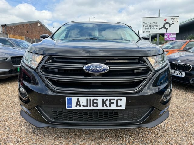Ford Edge Tdci Sport Suv AJ16KFC Black #3