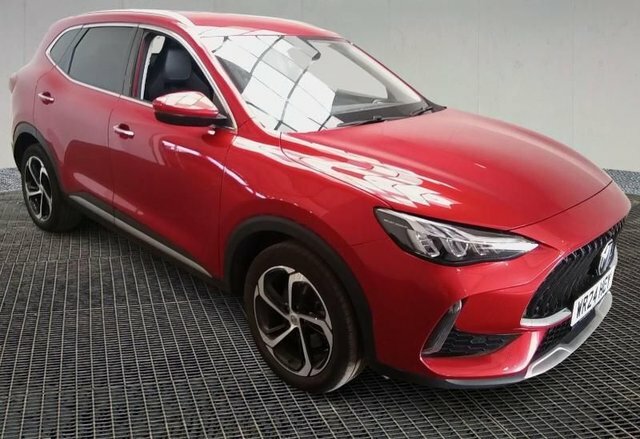 MG HS T-gdi Trophy Suv Red