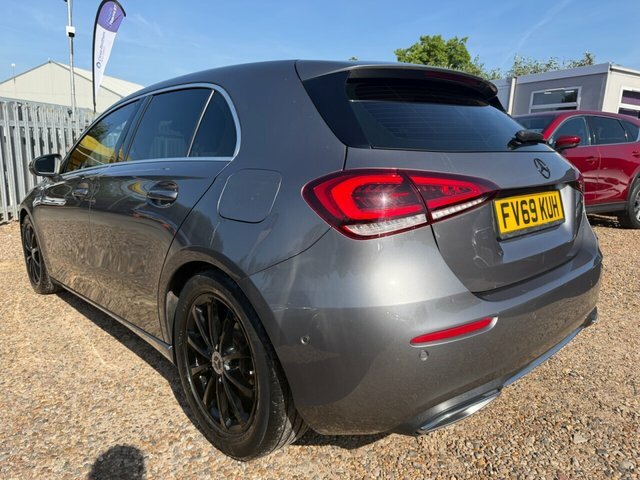 Mercedes-Benz A Class A180 Sport Executive Hatchback FV69KUH Grey #3