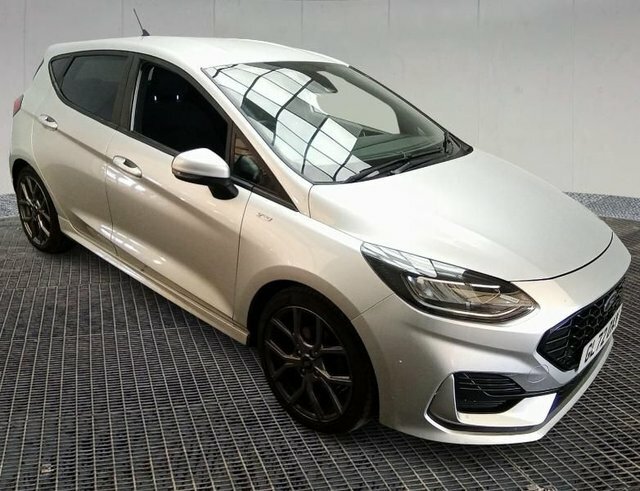 Ford Fiesta Ecoboost St-line Hatchback Silver