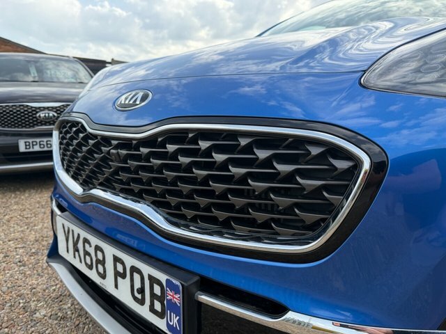 Kia Sportage T-gdi 4 Suv YK68POB Blue #3