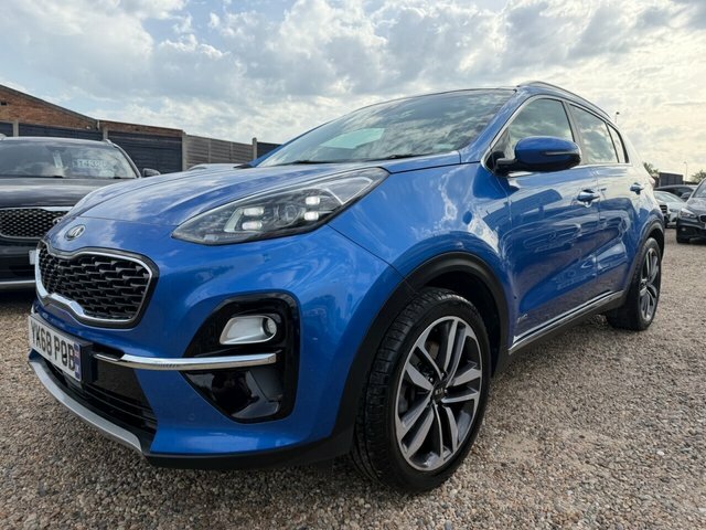 Kia Sportage T-gdi 4 Suv YK68POB Blue #2