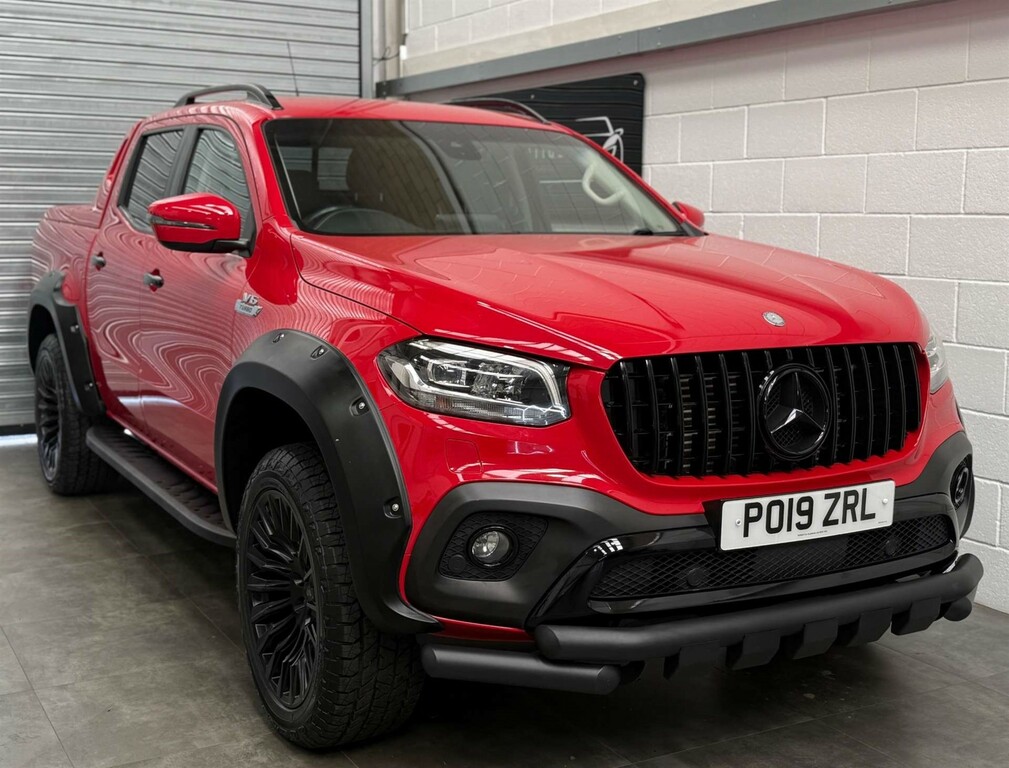 Mercedes-Benz X Class Power D 4Matic 4Wd Red