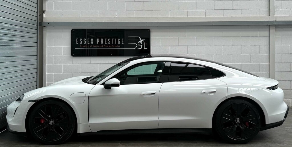 Porsche Taycan 4S 93Kwh 4Wd PJ70EXE White #5