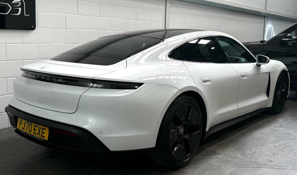 Porsche Taycan 4S 93Kwh 4Wd PJ70EXE White #6