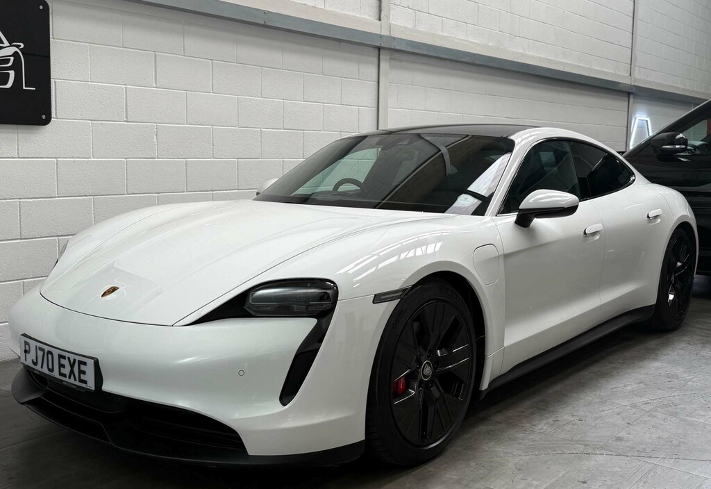 Porsche Taycan 4S 93Kwh 4Wd PJ70EXE White #3
