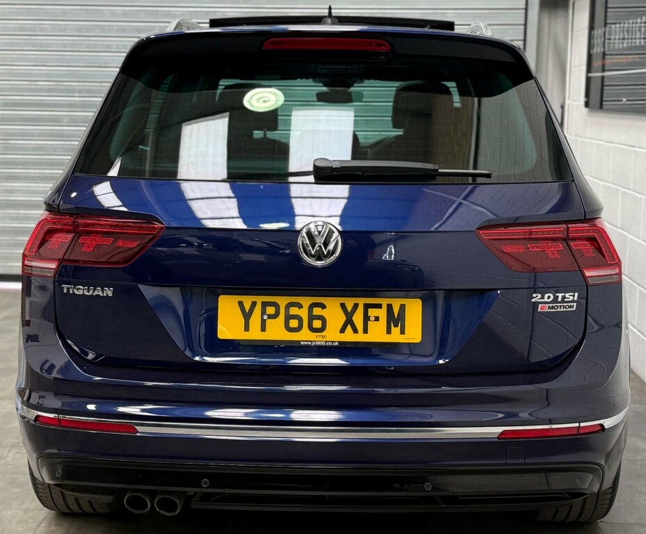 Volkswagen Tiguan R-line Tsi Bluemotion Technology 4Motion Blue #6