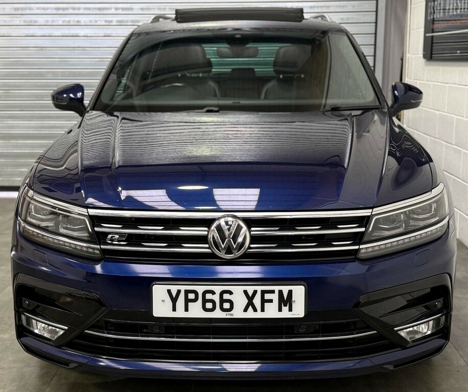 Volkswagen Tiguan R-line Tsi Bluemotion Technology 4Motion Blue #2