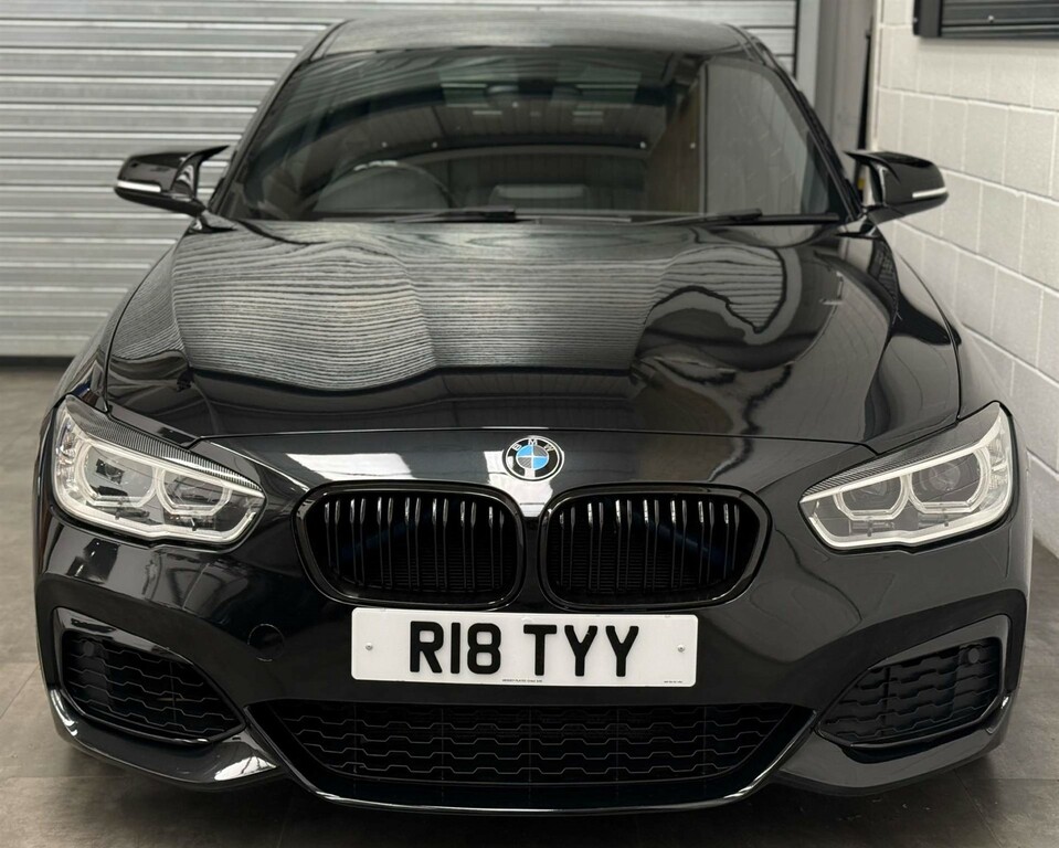 BMW 1 Series M140i Auto R18TYY Black #2