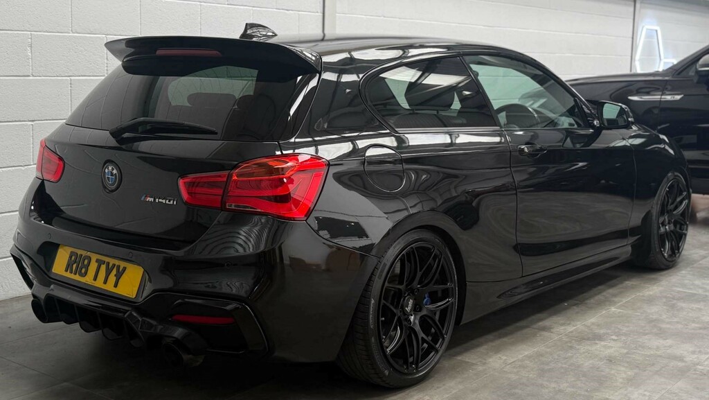 BMW 1 Series M140i Auto R18TYY Black #5