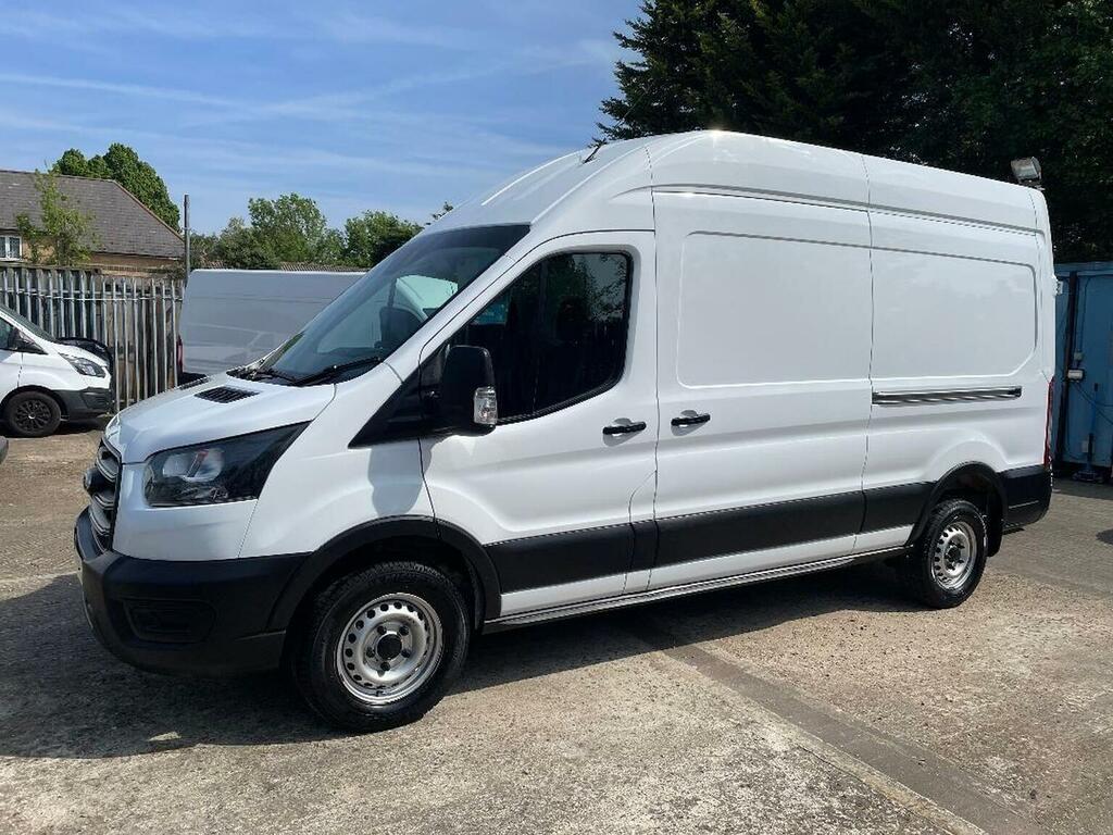 Ford Transit Custom 2.0 350 Ecoblue Leader Rwd L3 H3 Euro 6 Ss BJ22UWU White #2