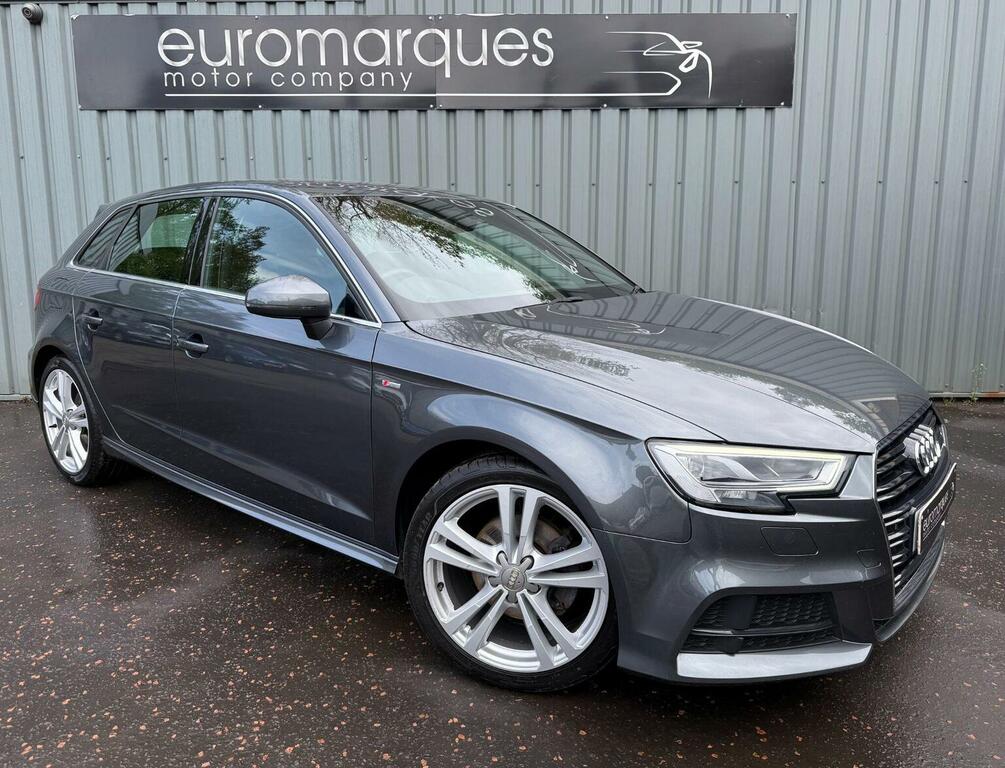 Audi A3 Hatchback 1.5 Tfsi Cod S Line Sportback S Tronic E Grey