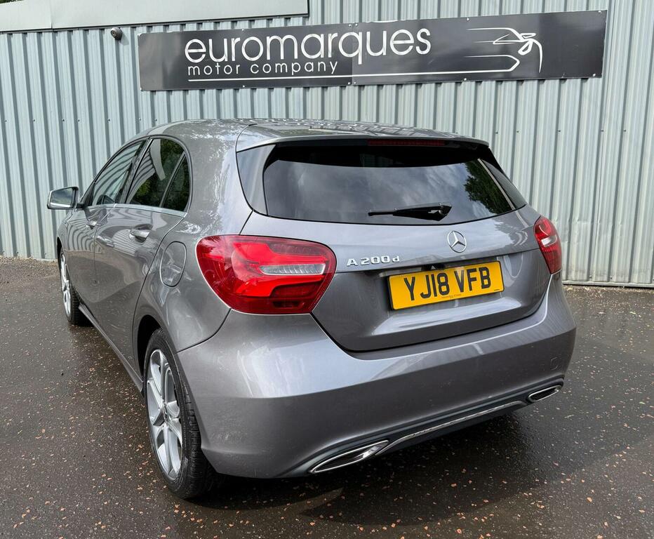 Mercedes-Benz A Class Hatchback 2.1 A200d Sport Edition Plus Euro 6 Ss Grey #6