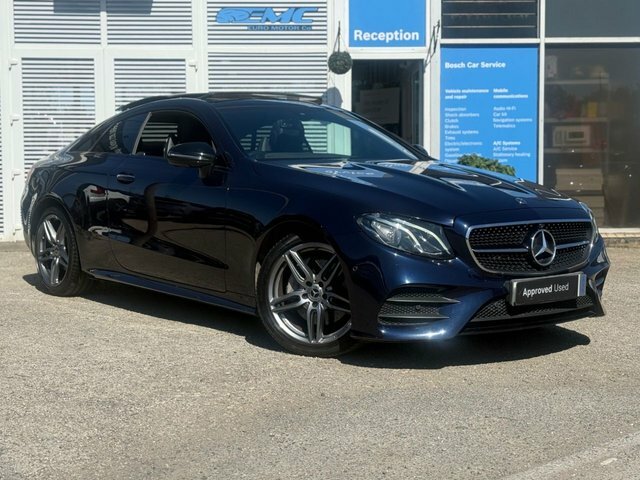 Mercedes-Benz E Class 2017 2.0 E220d Amg Line Premium Coupe Blue