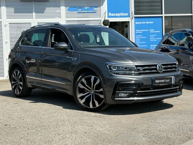 Volkswagen Tiguan 2019 2.0 Tdi R-line Suv Dsg 4Motion Eur Grey