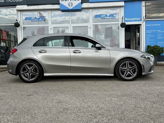 Mercedes-Benz A Class 2019 1.5 A180d Amg Line Executive Hatchback WA19XLG Silver #2