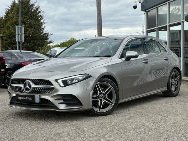 Mercedes-Benz A Class 2019 1.5 A180d Amg Line Executive Hatchback WA19XLG Silver #4