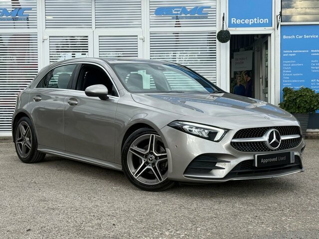 Mercedes-Benz A Class 2019 1.5 A180d Amg Line Executive Hatchback Silver
