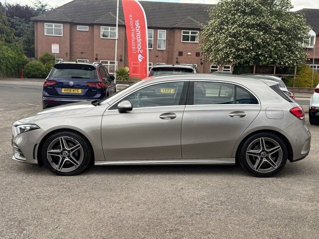 Mercedes-Benz A Class 2019 1.5 A180d Amg Line Executive Hatchback WA19XLG Silver #5
