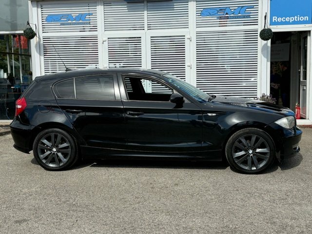 BMW 1 Series 2008 2.0 118D Edition Es Hatchback Manu WF58GVZ Black #2
