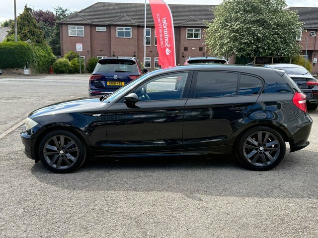 BMW 1 Series 2008 2.0 118D Edition Es Hatchback Manu WF58GVZ Black #5