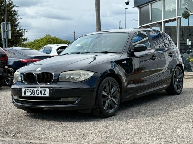 BMW 1 Series 2008 2.0 118D Edition Es Hatchback Manu WF58GVZ Black #4