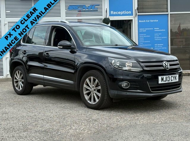 Volkswagen Tiguan 2013 2.0 Tdi Bluemotion Tech Se Suv Man Black