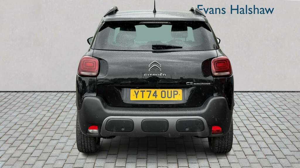 Citroen C3 Aircross 1.2 Puretech 110 Max 2024 YT74OUP Black #5