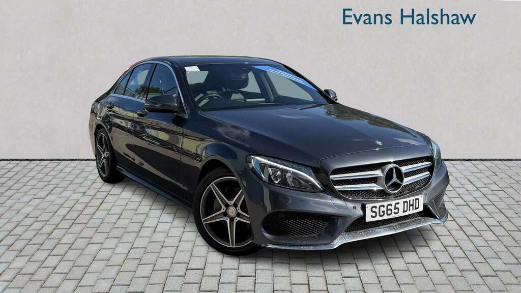Mercedes-Benz C Class C200 Amg Line 2015 Grey
