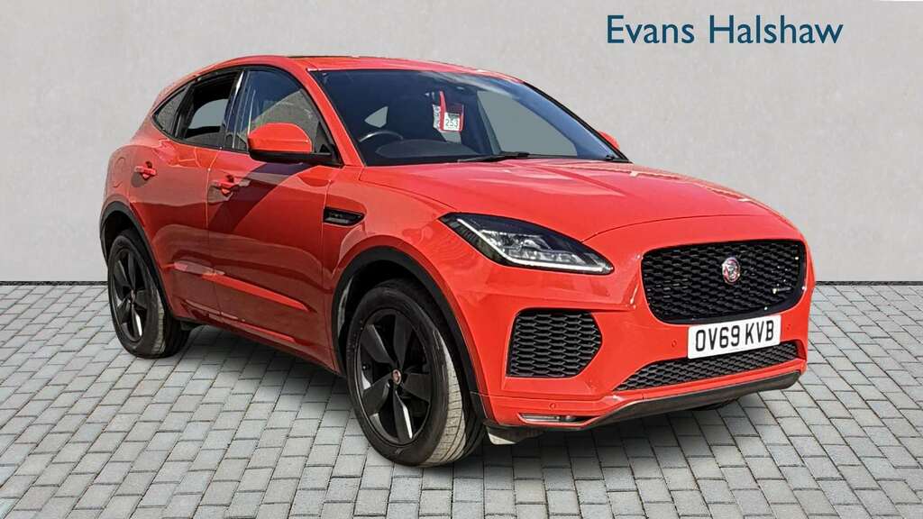 Jaguar E-Pace 2.0D Chequered Flag Edition 2019 Red