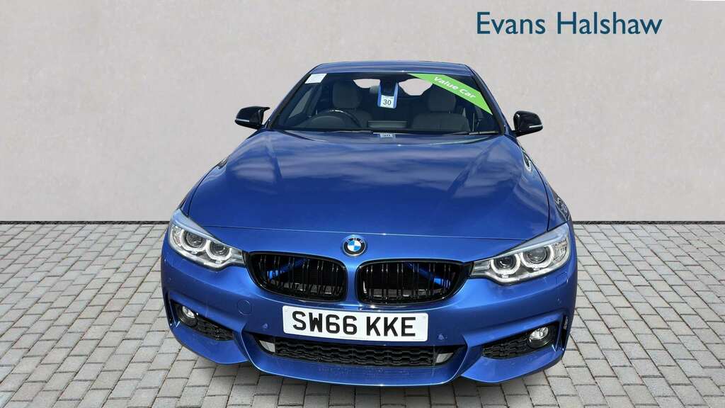 BMW 4 Series 420I M Sport Professional Media 2016 SW66KKE Blue #5