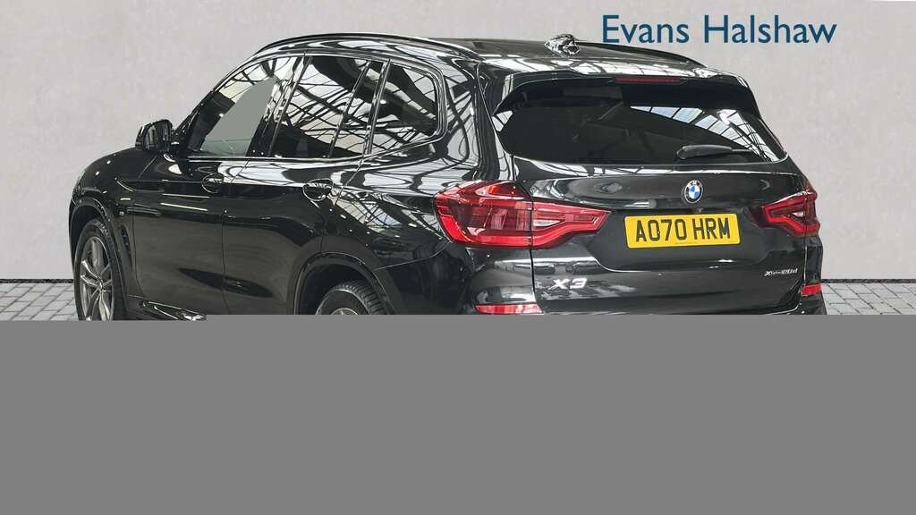 BMW X3 Xdrive20d M Sport Step 2020 AO70HRM Black #2