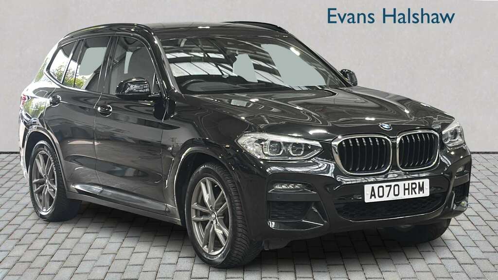 BMW X3 Xdrive20d M Sport Step 2020 Black