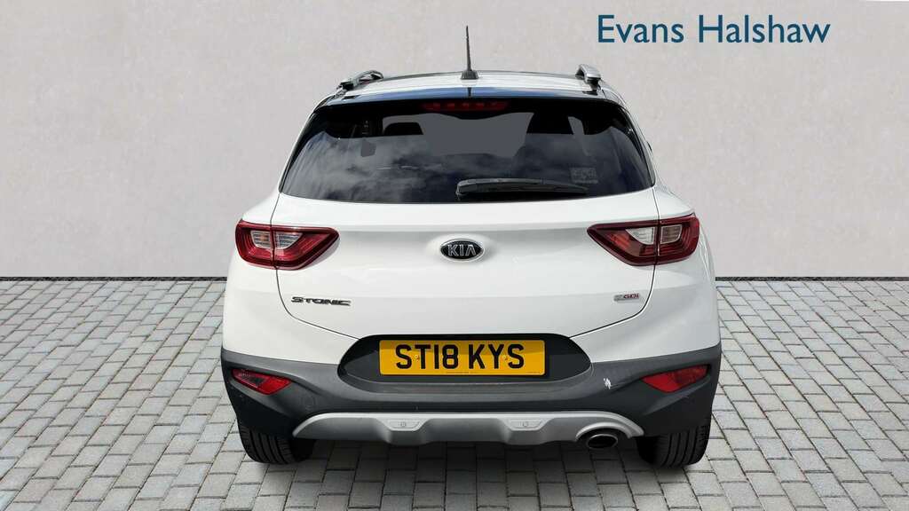 Kia Stonic 1.0T Gdi First Edition 2018 ST18KYS White #4