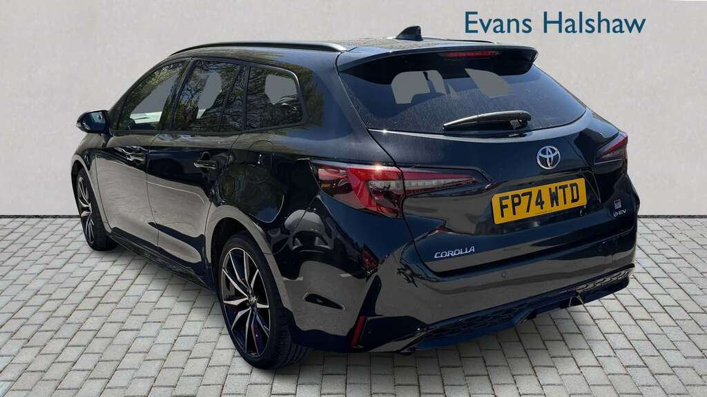 Toyota Corolla 1.8 Hybrid Gr Sport Cvt 2024 FP74WTD Black #4