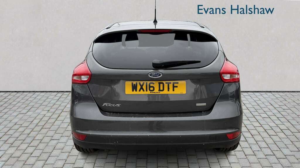 Ford Focus 1.0 Ecoboost 125 Zetec 2016 WX16DTF Grey #6