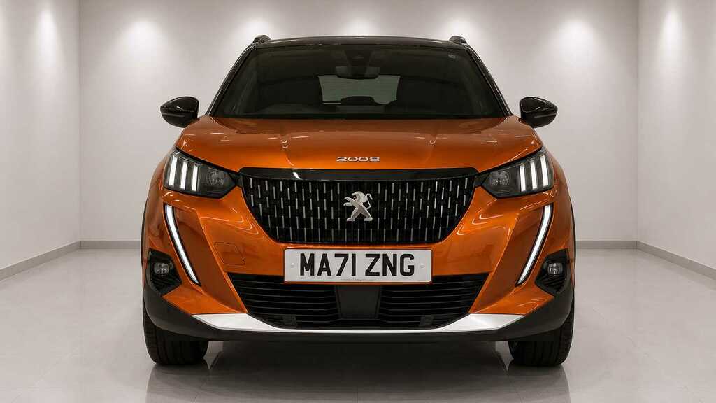 Peugeot 2008 1.2 Puretech 130 Gt 2021 MA71ZNG Orange #4