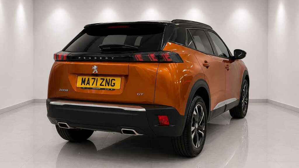 Peugeot 2008 1.2 Puretech 130 Gt 2021 MA71ZNG Orange #2
