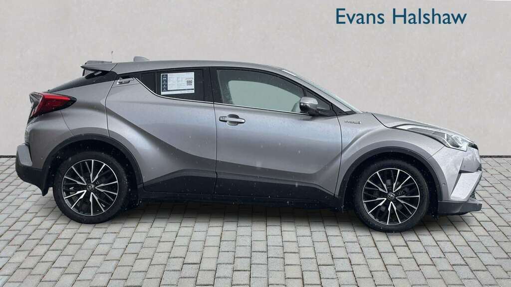 Toyota C-Hr 1.8 Hybrid Excel Cvt 2017 YM67YKV Silver #5
