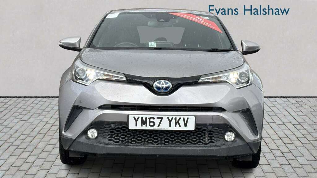 Toyota C-Hr 1.8 Hybrid Excel Cvt 2017 YM67YKV Silver #4