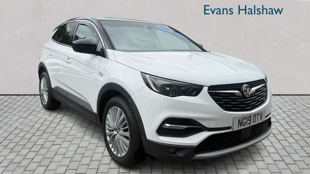 Vauxhall Grandland X 1.5 Turbo D Sport Nav 2019 White