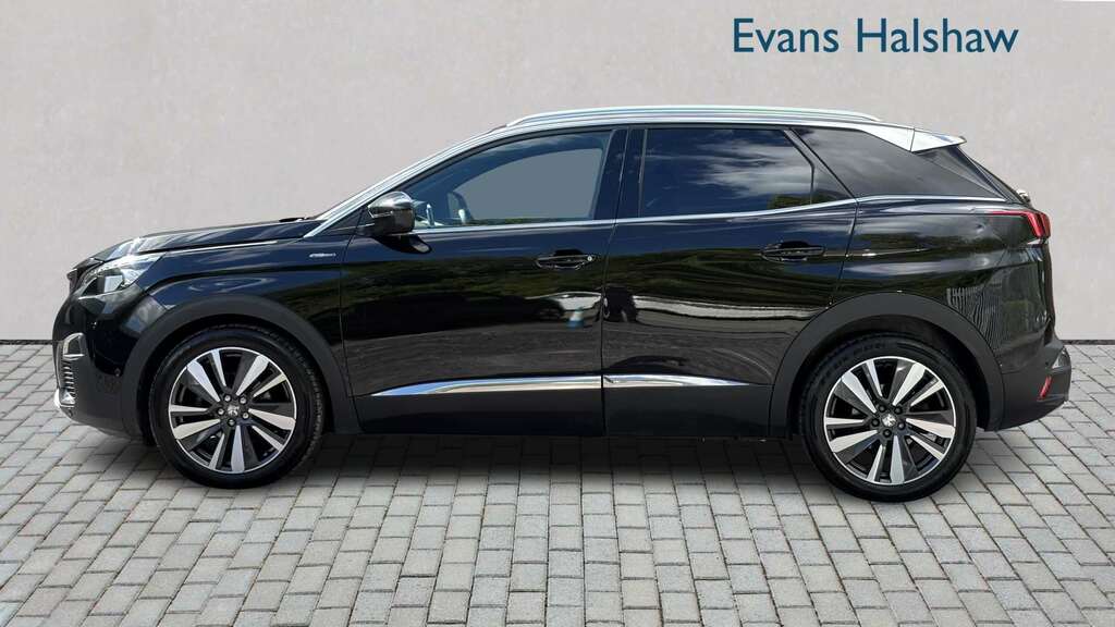 Peugeot 3008 1.2 Puretech Gt Line Premium 2019 MK69WRR Black #4