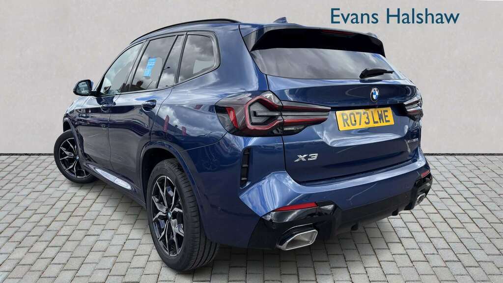 BMW X3 Xdrive20d Mht M Sport Step 2023 RO73LWE Blue #2