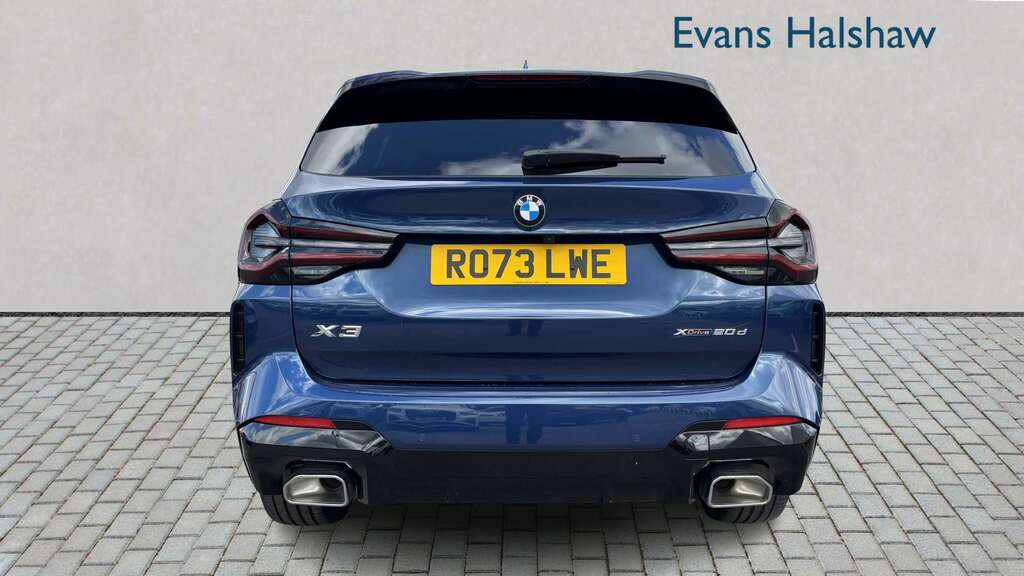 BMW X3 Xdrive20d Mht M Sport Step 2023 RO73LWE Blue #4