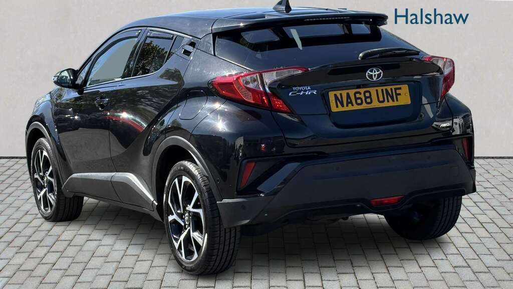 Toyota C-Hr 1.2T Design Cvt Awd 2018 Black #4