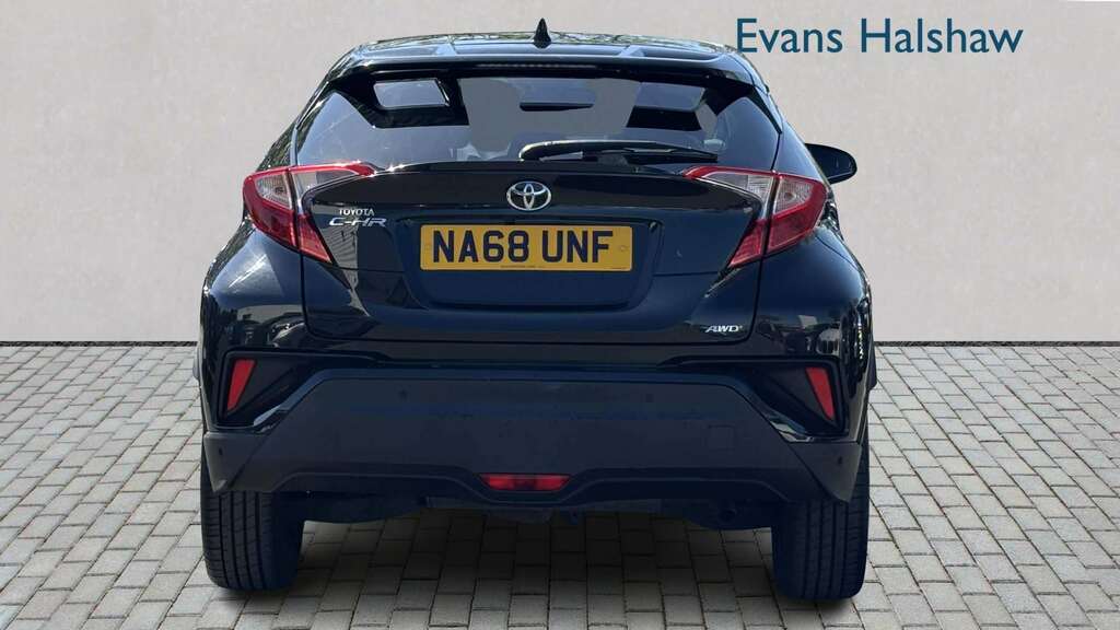 Toyota C-Hr 1.2T Design Cvt Awd 2018 Black #5